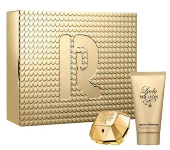 Rabanne Lady Million 50ml + 75ml EDP Set (Parallel Import)