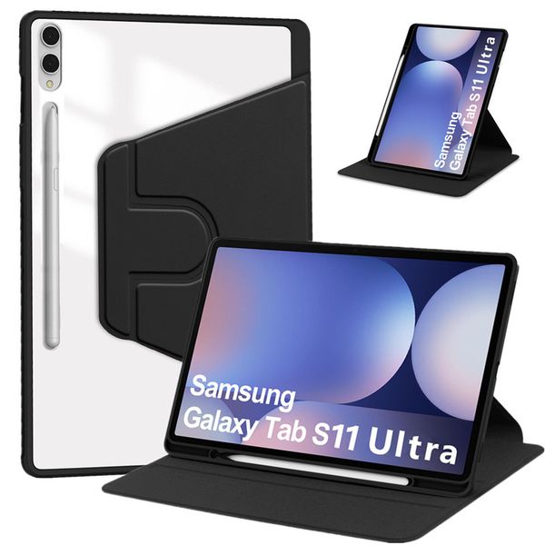Foldable Stand Protective Case Compatible With Samsung Galaxy Tab S11 Ultra