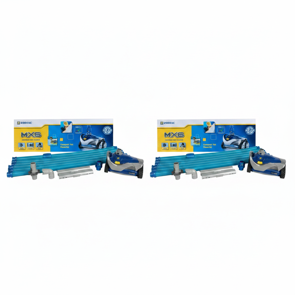 Zodiac In-Ground Pool Cleaner MX6 - Cyclonic Suction &amp; X-Trax - 2 Pack