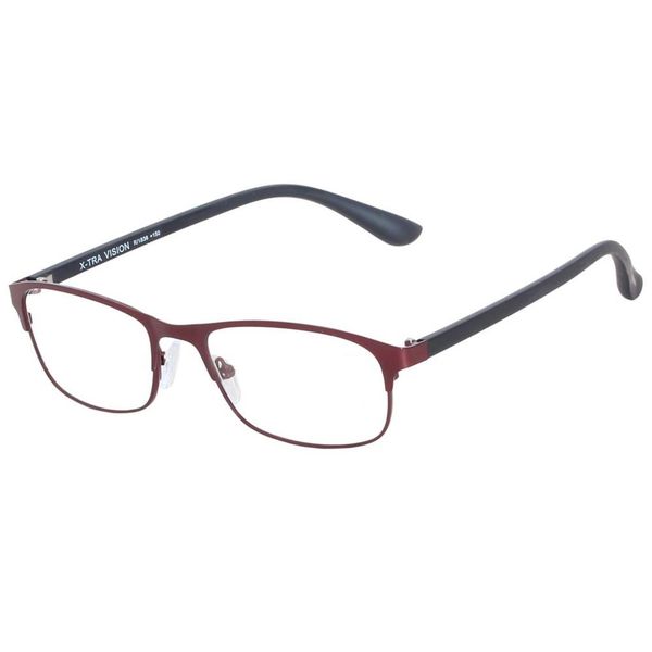 X-Tra Vision Men's Rectangle Reading Glasses - Multi Brown