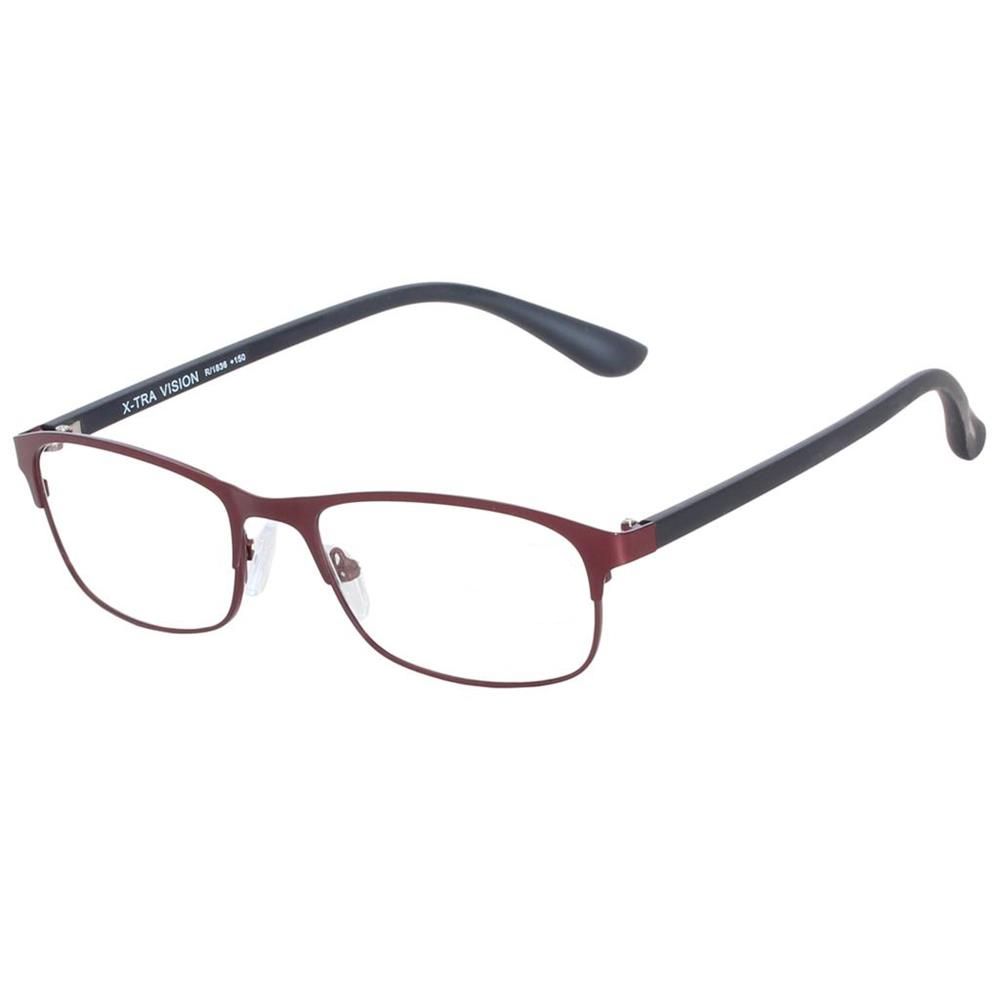 X-Tra Vision Men's Rectangle Reading Glasses - Multi Brown | Buy Online ...