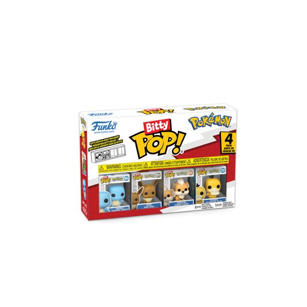 Funko Bitty Pop! Pokemon Series 4 - 4 Pack