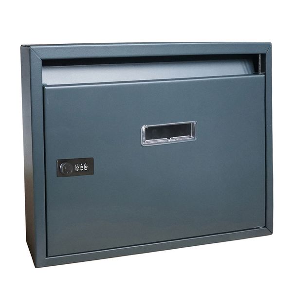 Mail Boxes Wall Mount Combination Lock Security Letter Box Metal Post Box