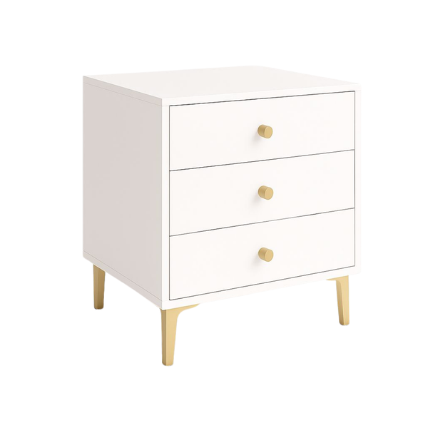 Decorum &amp; Co - Liora 3-Drawer Night Stand