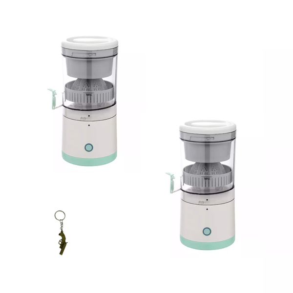 2 Pieces Rechargeable Electric Citrus Juicer