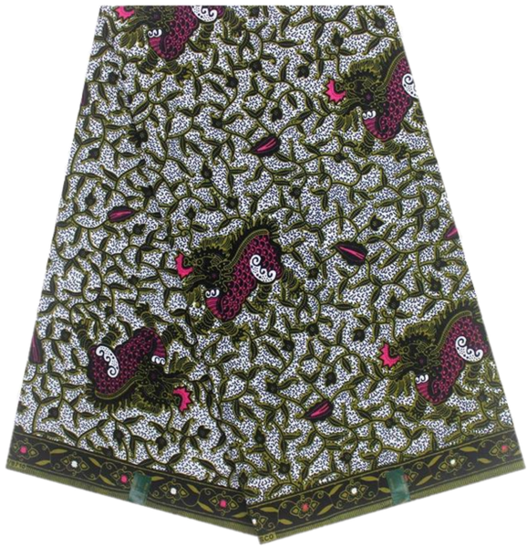 Vlisco Hollandaise Wax - Saudi Ankara Fabric