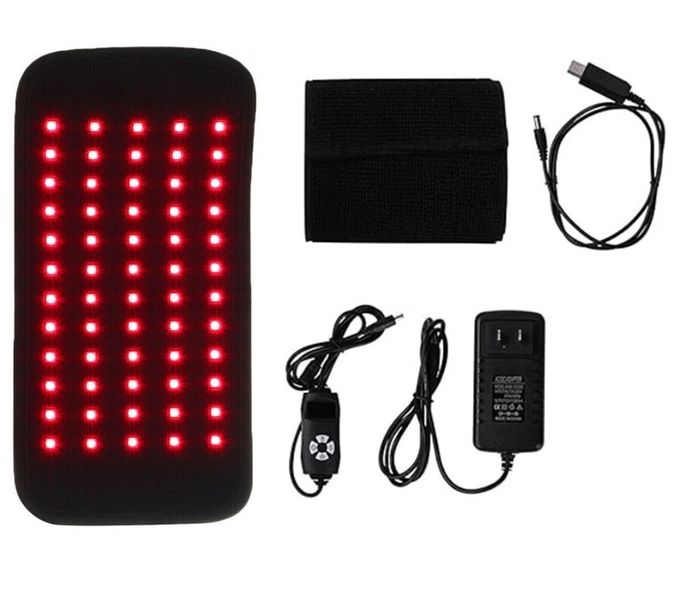 Flexible Soft Black Color Body Wrap Red Light Therapy for Body