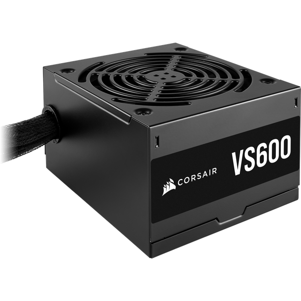 CORSAIR VS Series™ VS600 — 600 Watt 80 PLUS® Certified Non-Modular ATX PSU