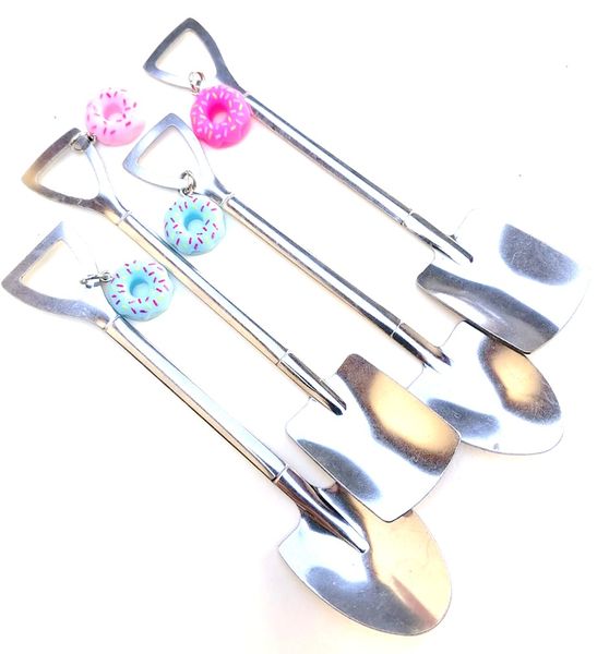 Donut Spade and Shovel Spoons 15cm - EM67 - Set of 4