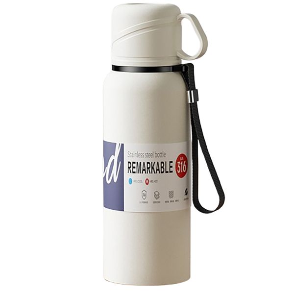 Stainless Steel Walled Leak Proof WaterThermal Vacuum Bottle with Lids
