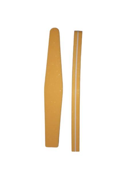 Set of 2 Yellow Nail Filers