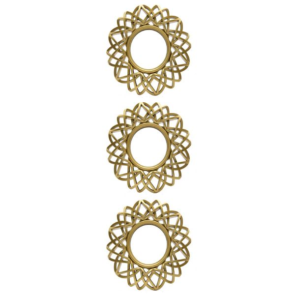 Td - Mirror Set of 3 - Gold