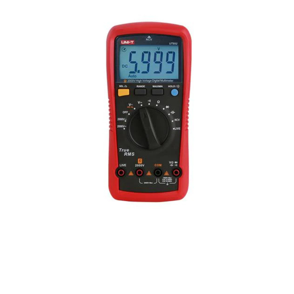 UNI-T UT892: 2000V True RMS Digital Multimeter, VFC, Live Test, 6000C