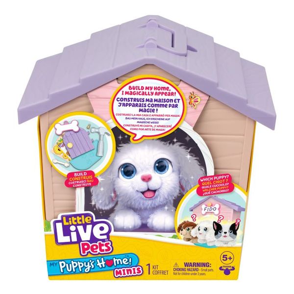 Little Live Pets My Puppy's Home Mini Playset - Pink