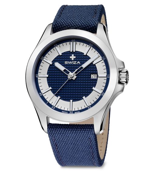 SWIZA Urbanus Watch, silver blue