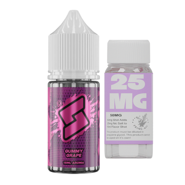 Bard x Wiener Vape Gummy Grape 25mg 30ml Longfill Kit