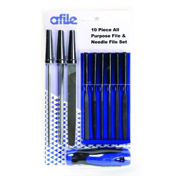 Afile - File Set - 10 Piece - Blister - No.3 - D150F1