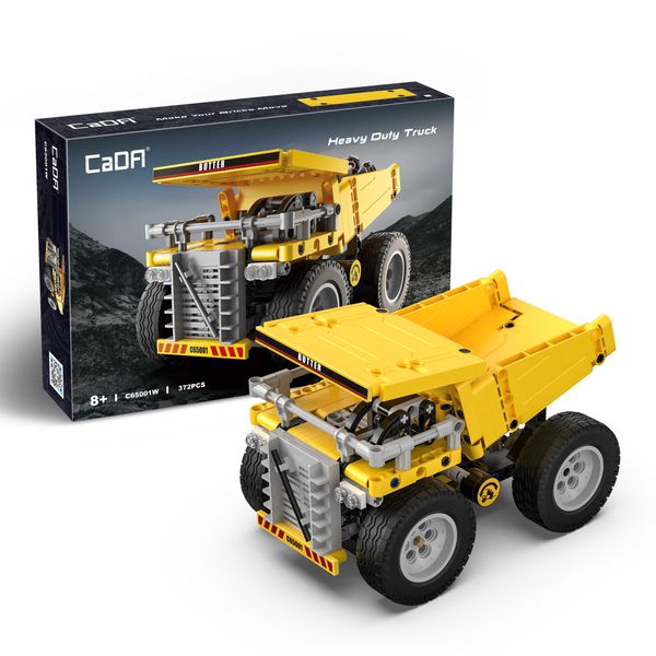 CaDA Tech Mining Truck - 372-Piece - 18cm Long
