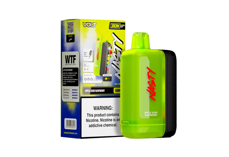 NASTY 30K Volt - Apple Sour Raspberry