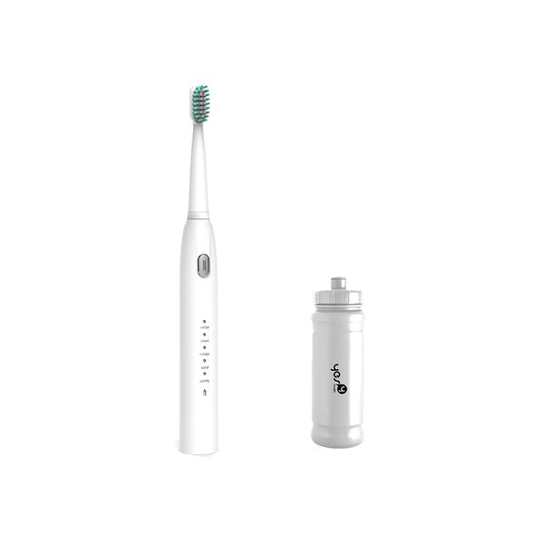 Rechargeable Ultrasonic Electric Toothbrush - Bundle