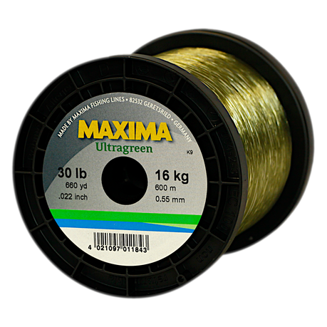 Maxima Nylon Fishing Line, 16KG/30LB 0.55MM, Colour Ultra Green, 600m Spool, Shop Today. Get it Tomorrow!