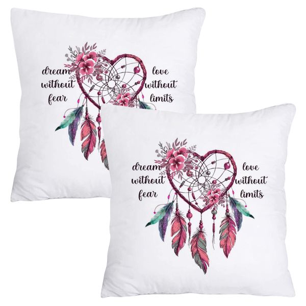 Scatter Cushion Cover Set - Dream without fear. Love without limits.