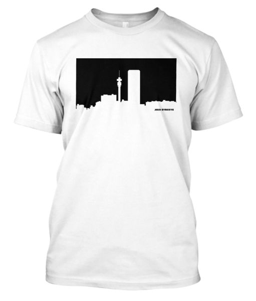 Jozi Street White T-shirt - Black