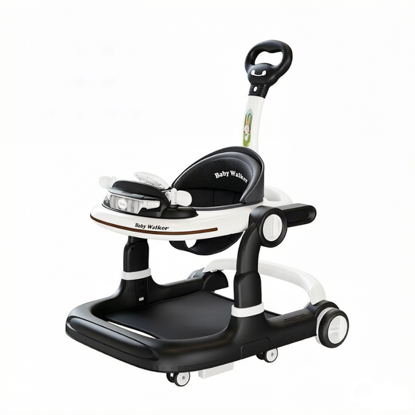 Baby Walker Folding Learning with Wheels Ergonomic backrest Design