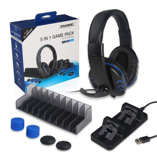 FI - 5 in 1 Game Pack Headphones PS4