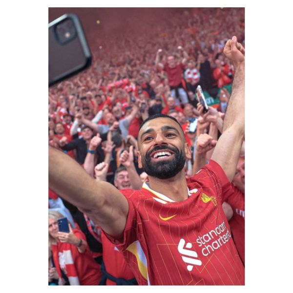 Salah Iconic Champion Selfie Poster - A1