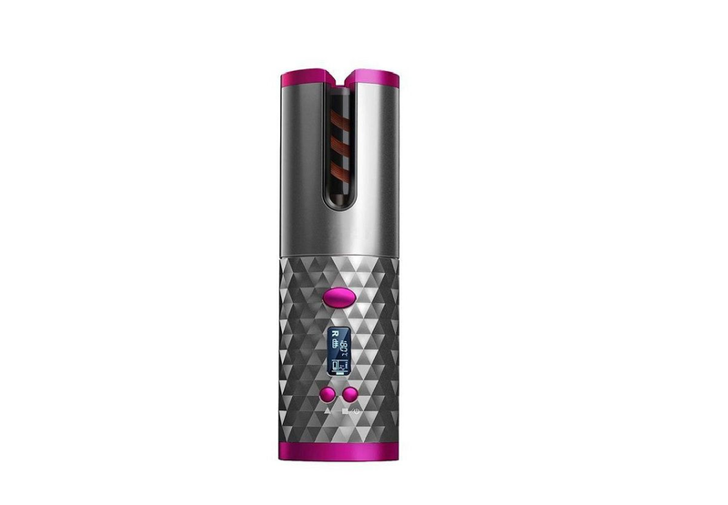 Automatic Hair Curler Portable Usb Wireless Curling LED Display