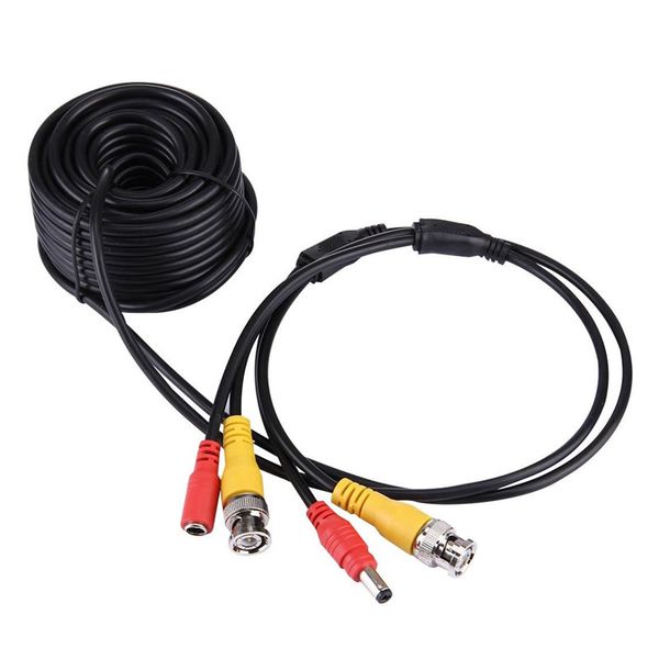 20M BNC Cable Video + DC Power CCTV Cable