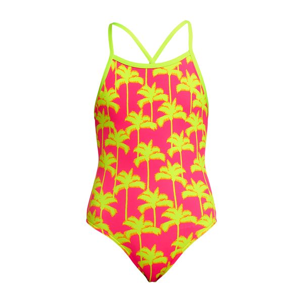 Funkita Ladies Tie Me Tight One Piece Swimming Costume - Sweet Coconuts