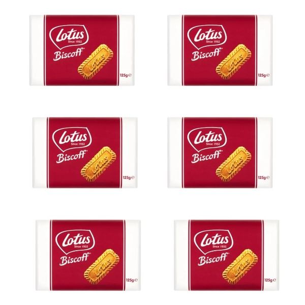 Lotus Biscoff Biscuit 125g - Pack of 6