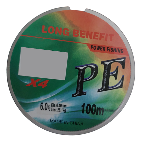 Braid Fishing Line - 0.40mm - 28.1kg - 100m