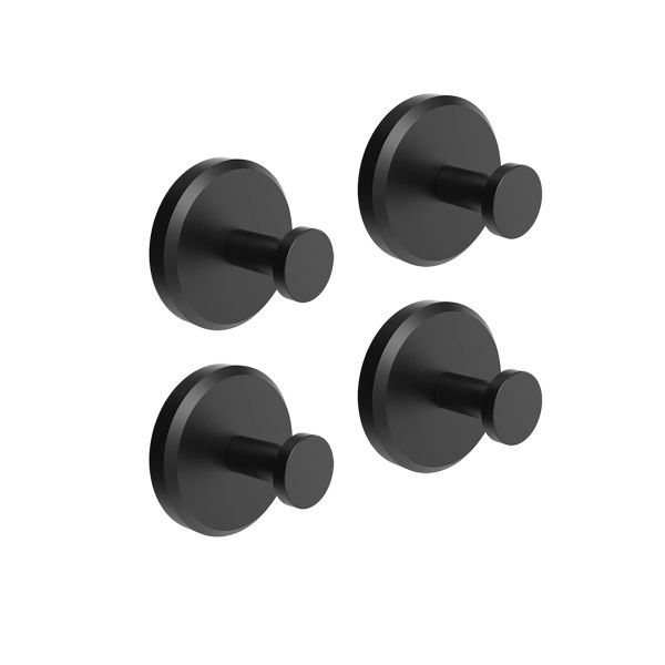 Suction Cup Hooks for Shower No-Drill Towel Holder for Bathroom Wall 4 Pieces