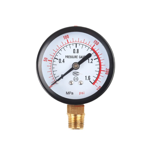 0-1.6Mpa 0-230PSI Water Pressure Gauge Hydraulic Pressure Dial