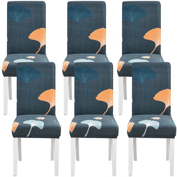 Sydney Dining Chair Cover - Stretch Chair Protecting Slipcover Set of 6
