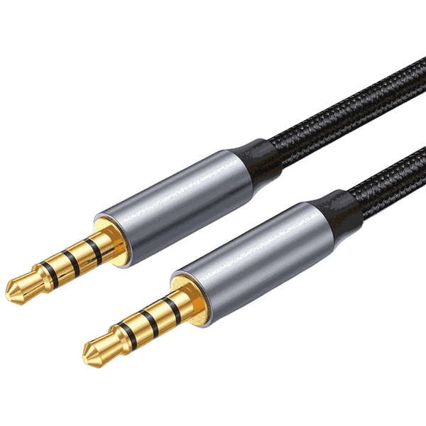 3.5mm AUX Cable TRRS 1M Compatible with Smartphones
