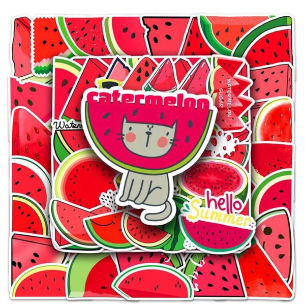 50 Pieces Watermelon Stickers