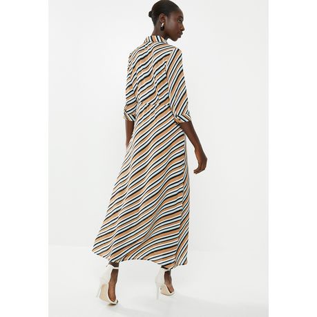 Shining Frem overtro Women's Vero Moda Ronja Ankle Dress - Brown | Buy Online in South Africa |  takealot.com