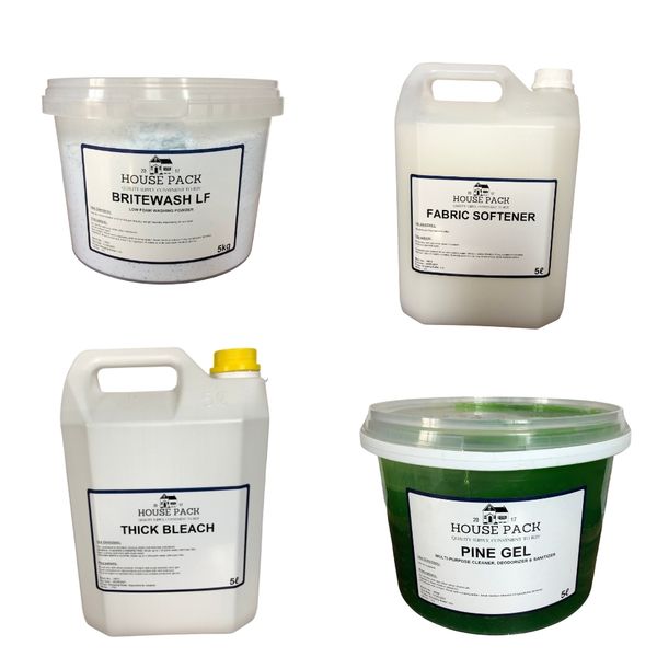 House Pack Bulk Laundry &amp; Cleaning Set