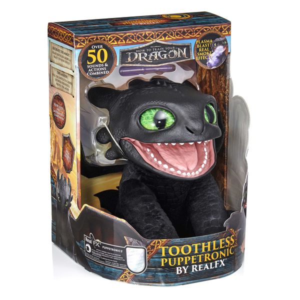 Wow Realfx Toothless Puppetronic