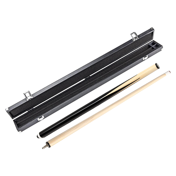 Billiard Stick &amp; Case Set Pool Cue &amp; Case Combo 58" cue stick 2-Piece cue