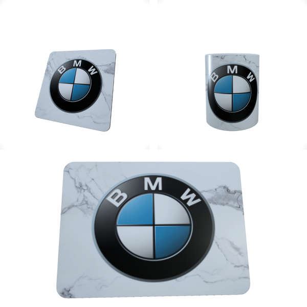 BMW Logo V2 - Coffee Mug, Coaster, and Mouse Pad