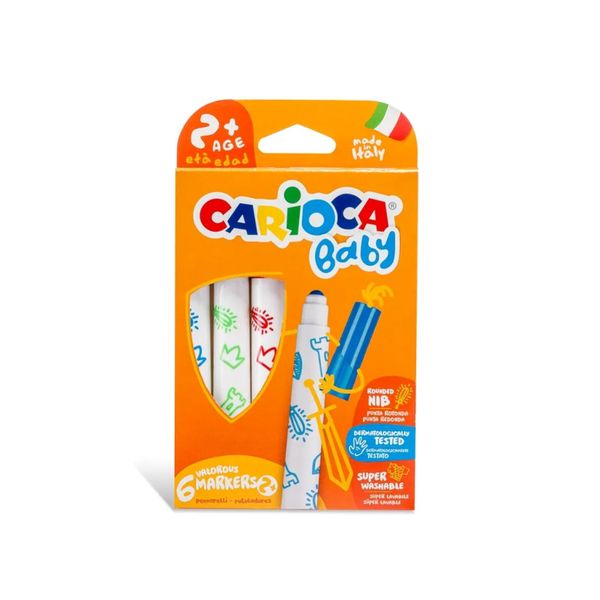 Carioca Valorous Marker 2+ Carded WP17 Set of 6 x 2