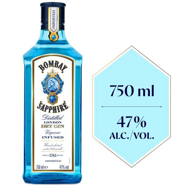 Bombay Sapphire - Imported Gin - 750ml