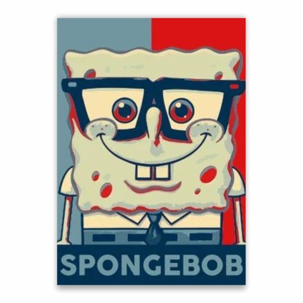 Spongebob Squarepants Pop Art Poster - A1