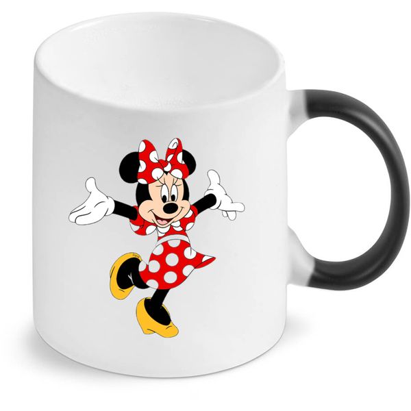 Minnie Mouse Birthday Christmas Magic Colour Changing Gift Mug