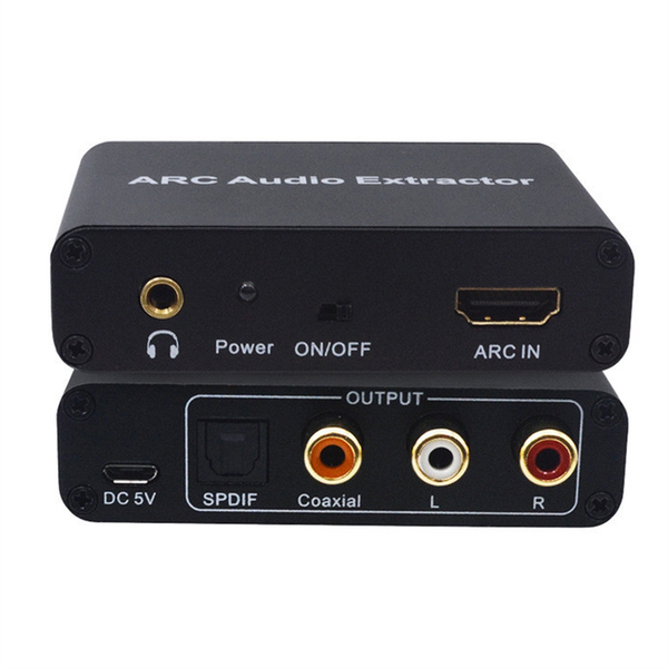 Hdmi-Compatible To Optical Audio Adapter Audio Extractor To Optical
